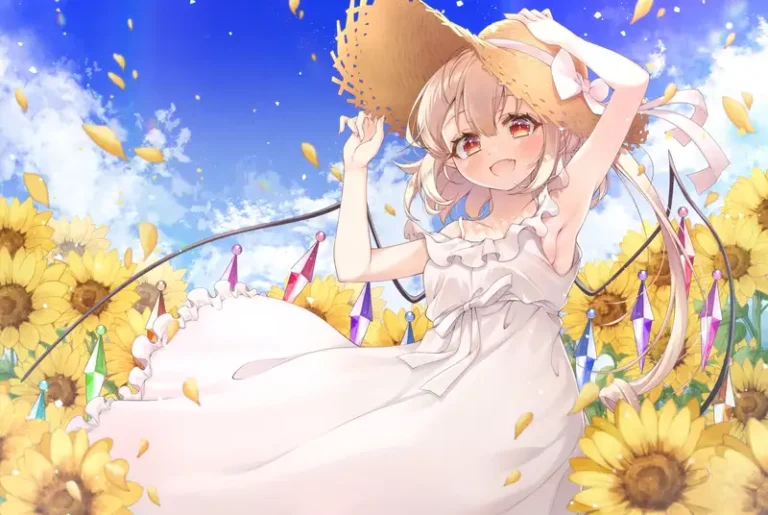 113+ Ảnh hoa hướng dương anime đẹp mang sắc vàng rực rỡ nhất