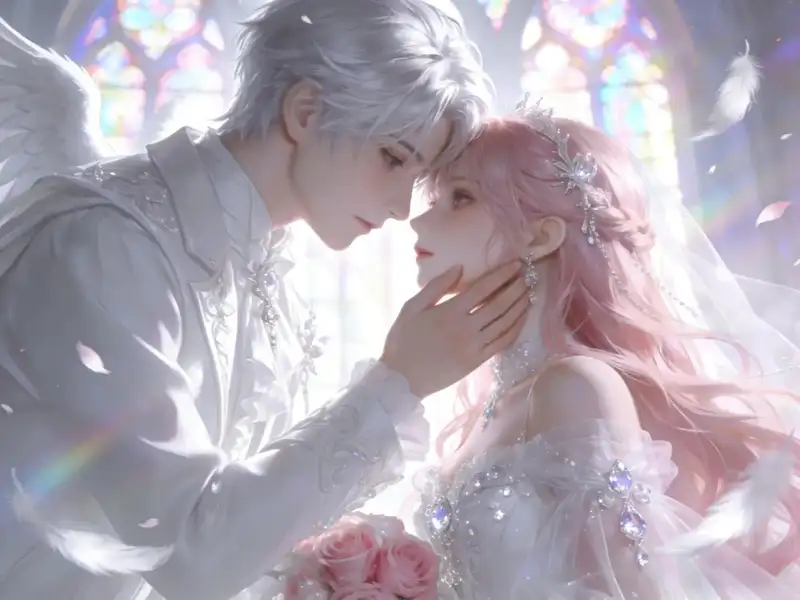 lãng mạn ảnh anime cặp đôi trong đêm trăng