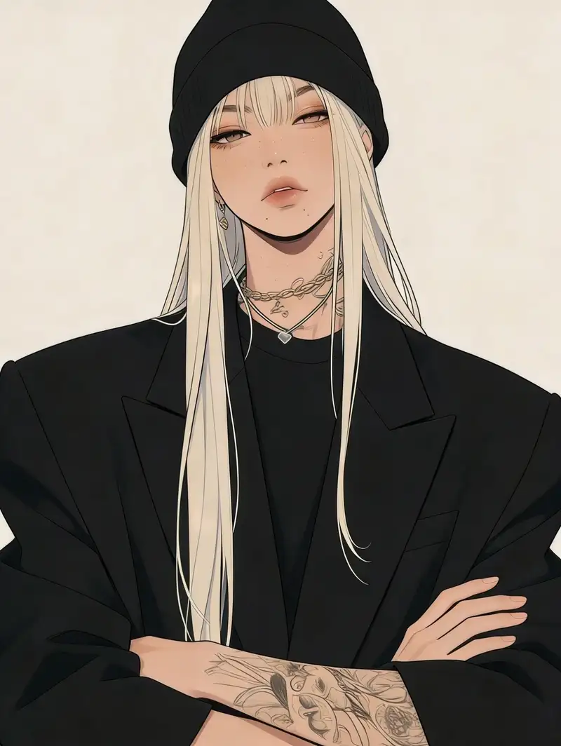 nhân vật anime girl lạnh lùng cá tính mạnh mẽ