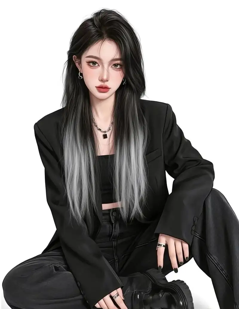 vẻ đẹp anime girl lạnh lùng cá tính