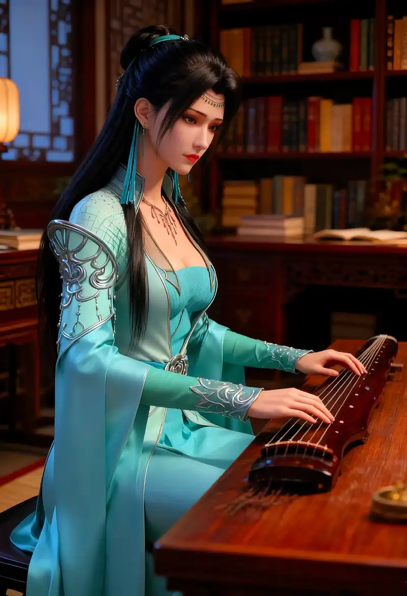 Ảnh Vân Vận sexy quyến rũ trong phong cách anime