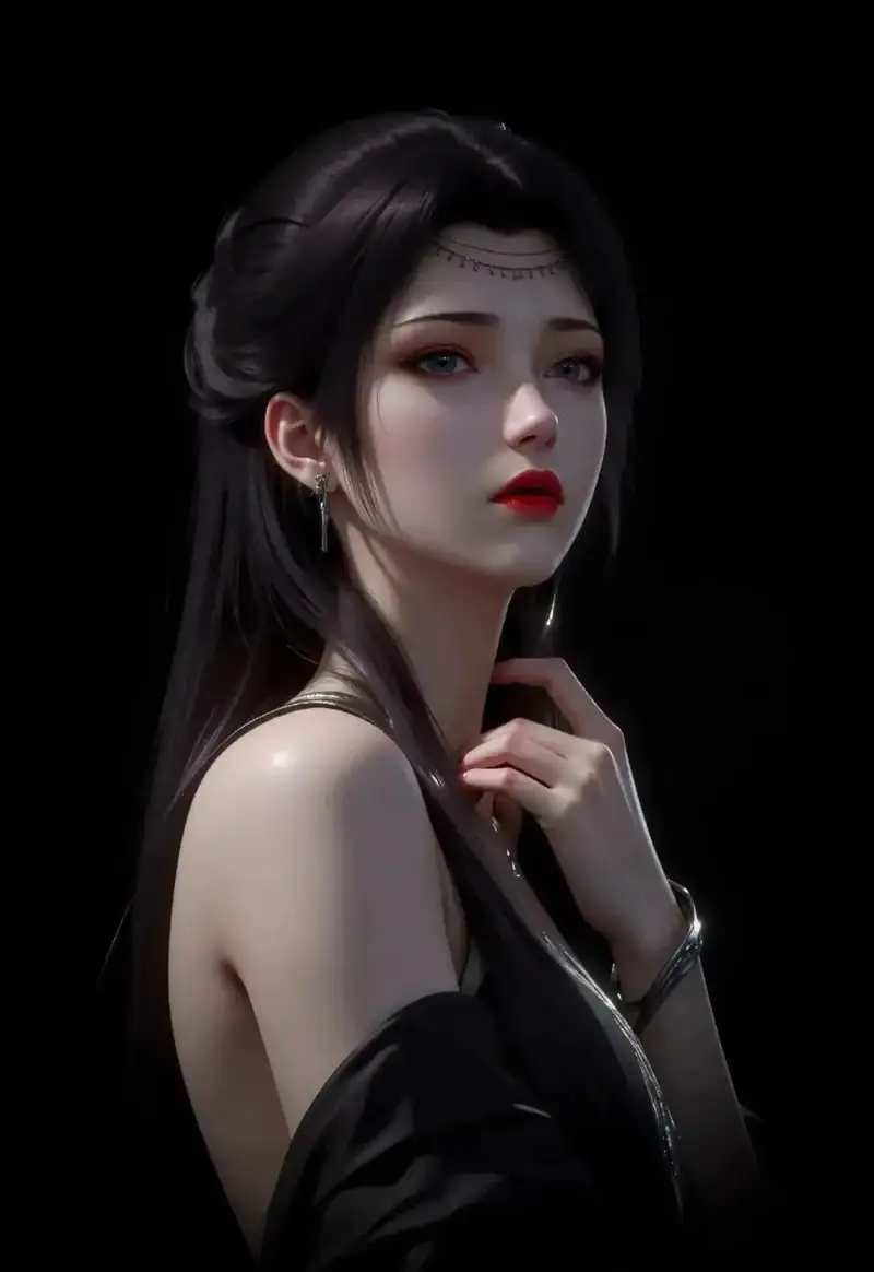Ảnh Vân Vận sexy với bố cục hình ảnh hài hòa