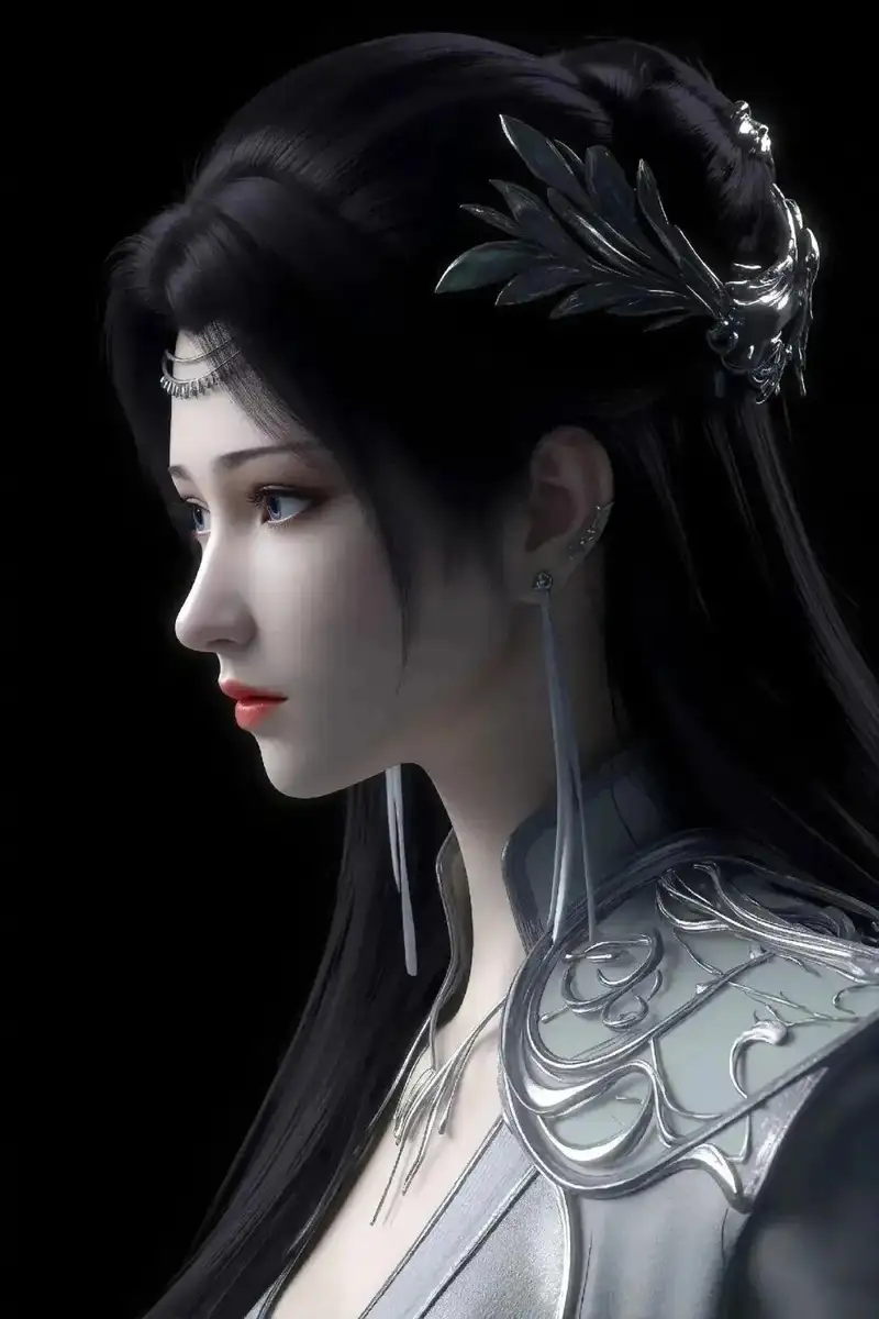 Ảnh anime Vân Vận sexy trong khung cảnh tuyệt đẹp