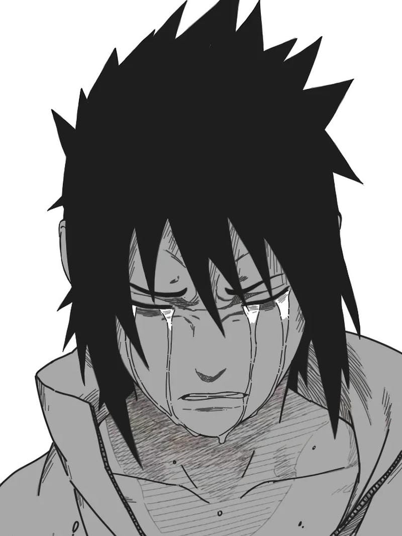 Ảnh anime khóc chịu đựng vết thương lòng sâu