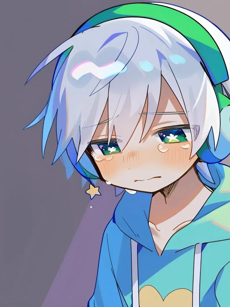 Ảnh anime khóc gợi nhắc ký ức đầy đau