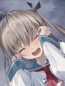 Ảnh anime khóc ôm trọn nỗi niềm bất an