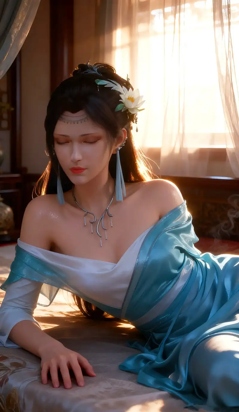 Hình ảnh Vân Vận sexy với thần thái thanh tao