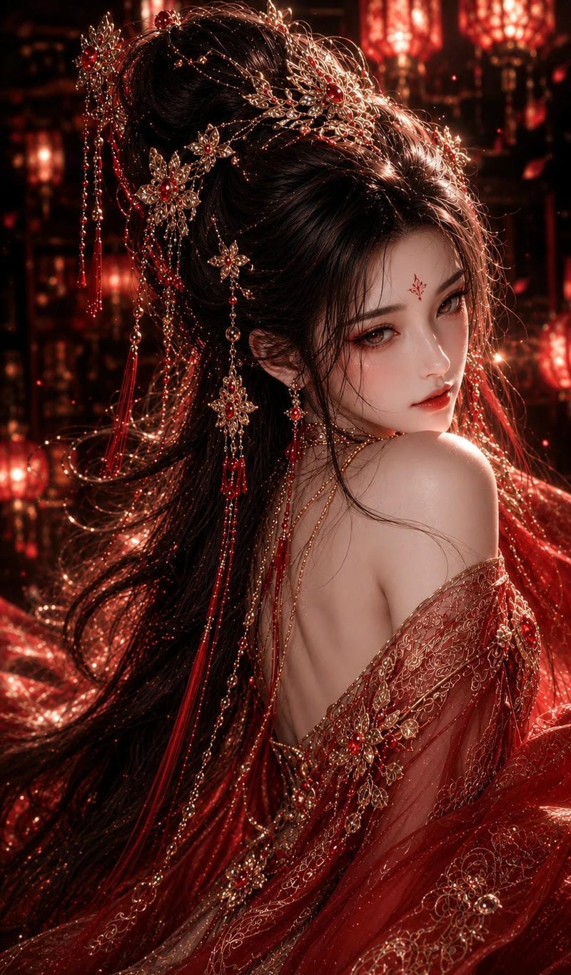 Hình anime công chúa lạnh lùng phong cách hoàng gia
