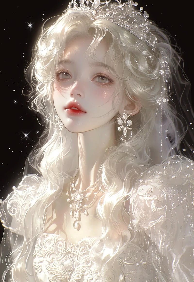 Hình nền công chúa anime lạnh lùng cực đẹp