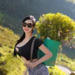 Hình Nguyễn Ngọc Kim Thảo bikini sexy mông đít căng tròn