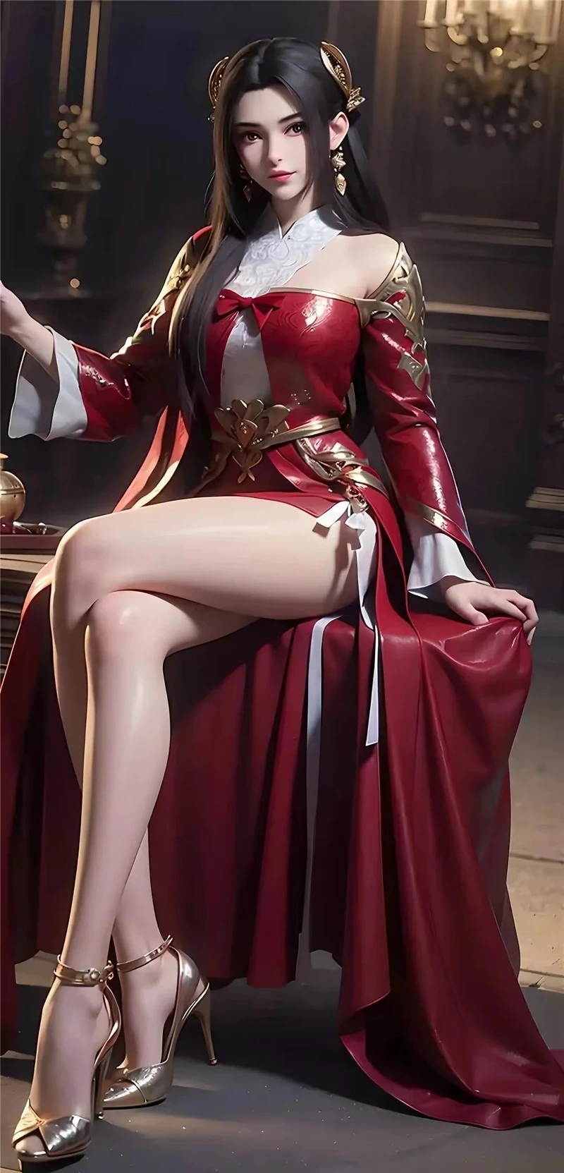 ảnh Tần Di Ninh sexy chất lượng cao