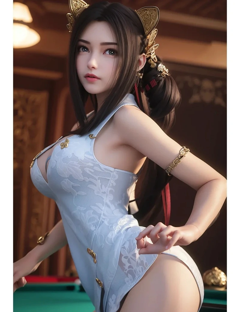 ảnh Tần Di Ninh sexy quyến rũ với thần thái cuốn hút