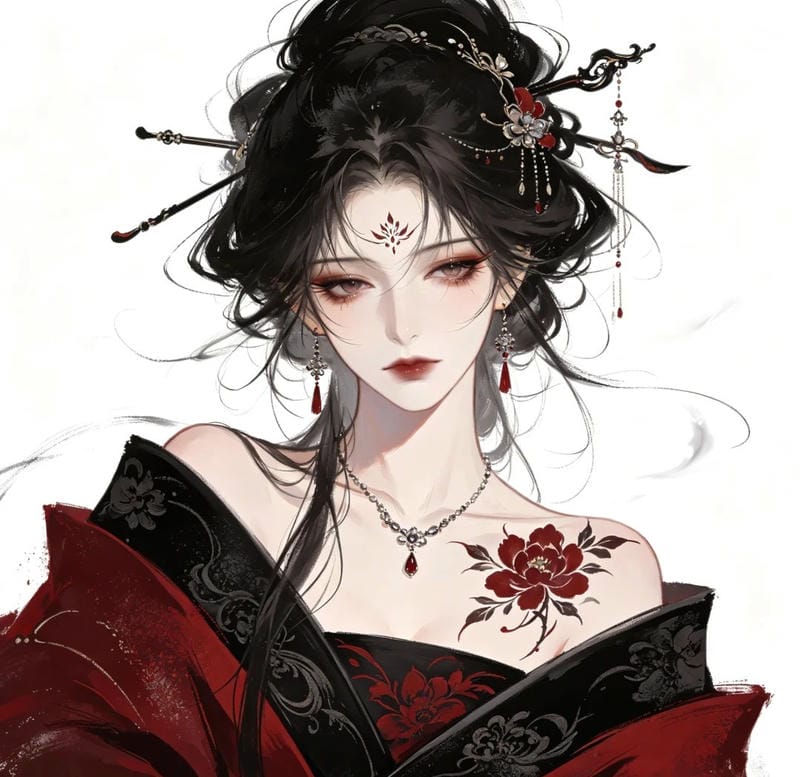 ảnh anime công chúa lạnh lùng phong cách trưởng thành