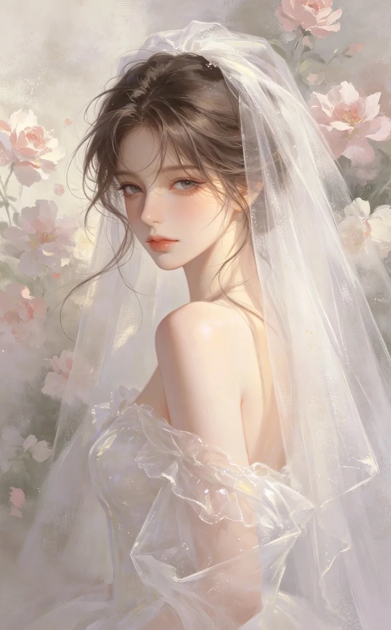 ảnh anime cưới nhau vô cùng dễ thương