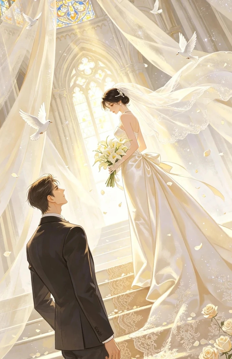 ảnh anime đám cưới phong cách Nhật Bản