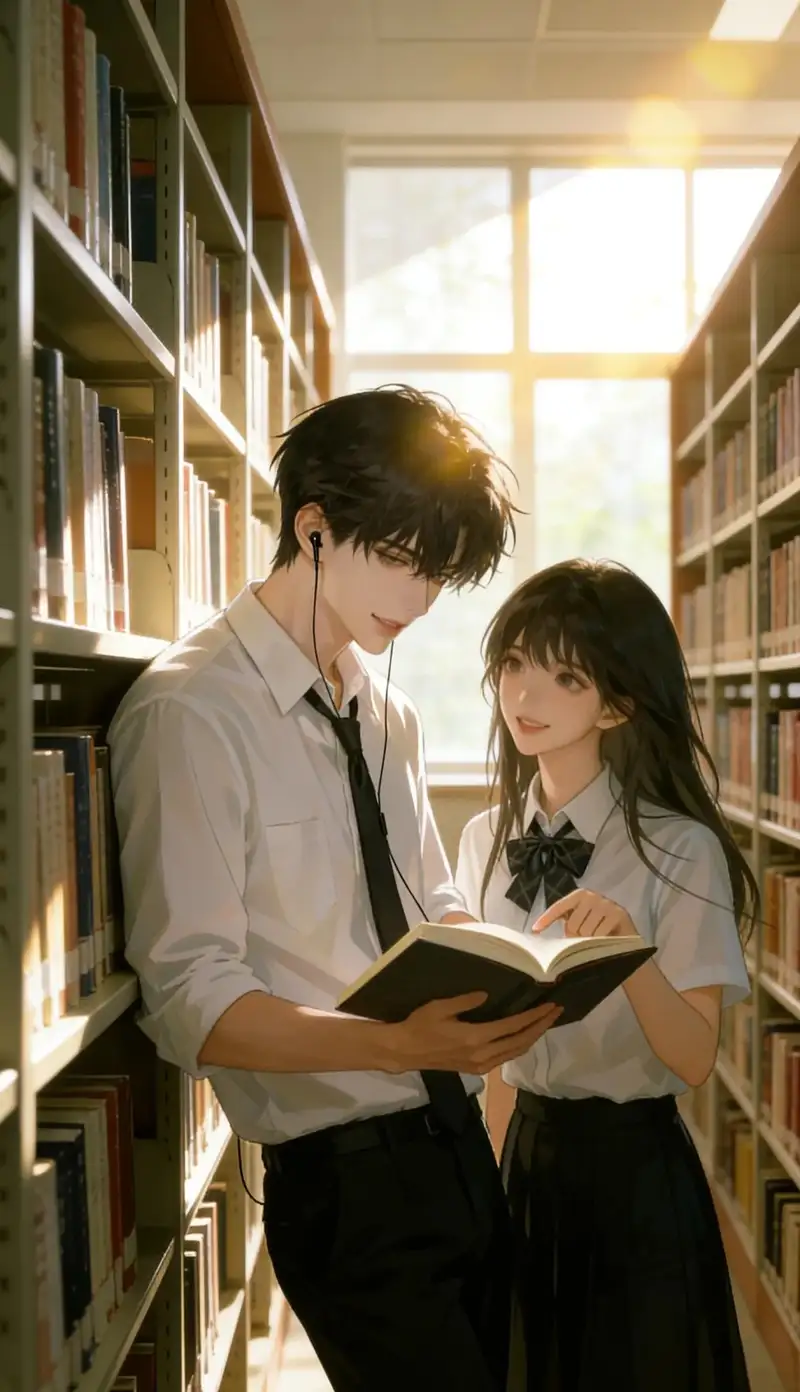 ảnh anime học đường phong cách Nhật Bản