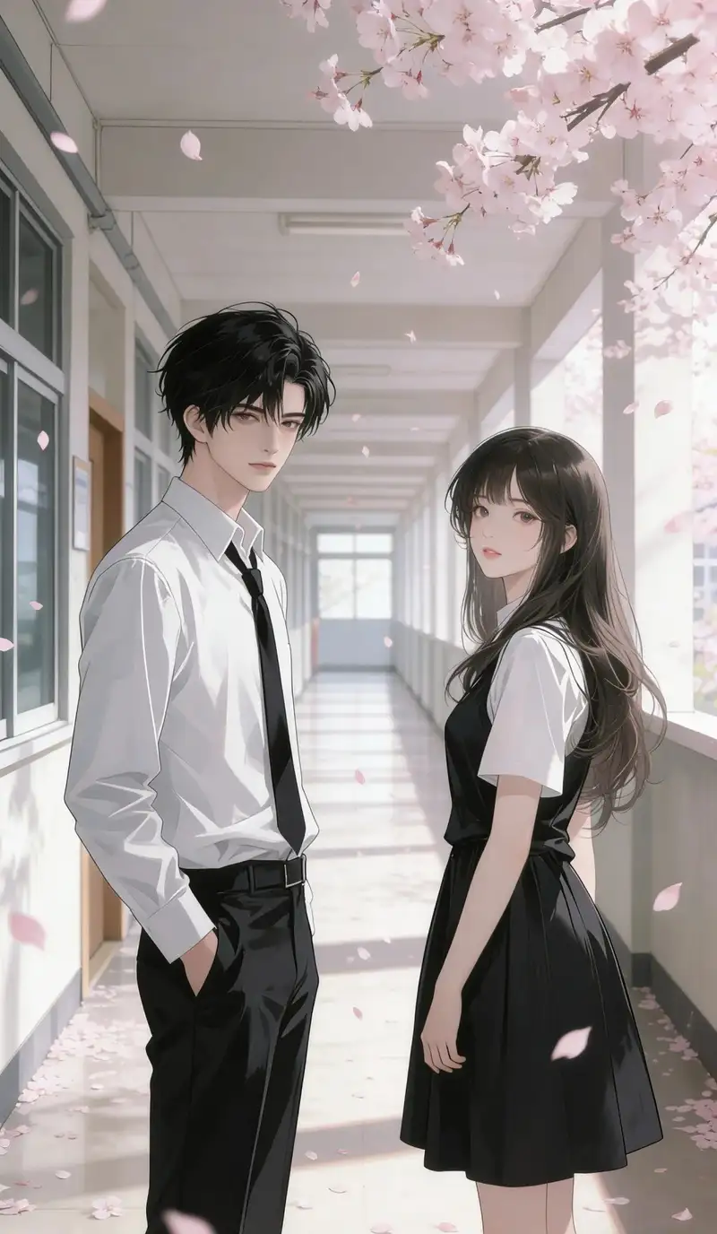 ảnh anime học đường phong cách nghệ thuật Nhật