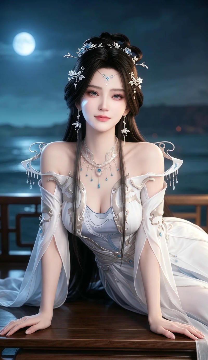 ảnh chân dung An Diệu Y sexy
