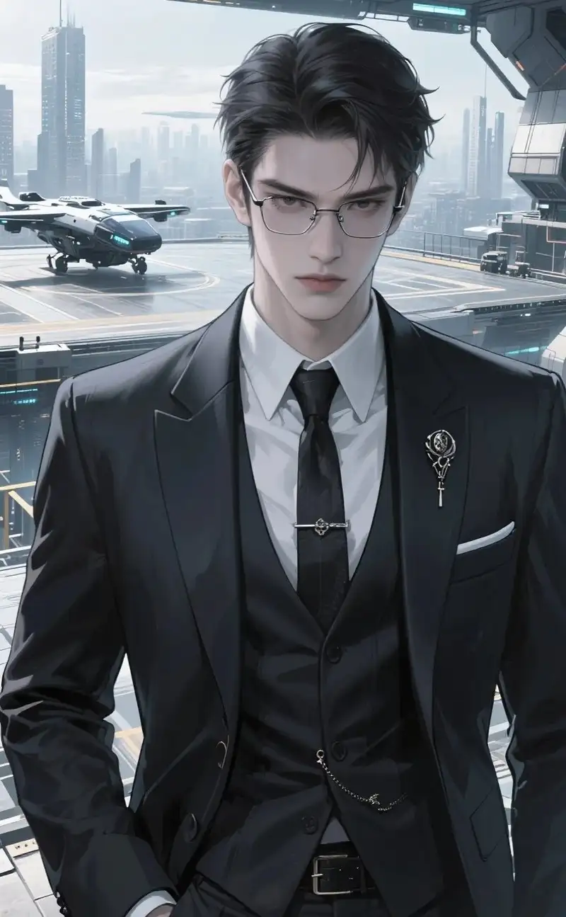 ảnh tổng tài anime phong cách quý ông