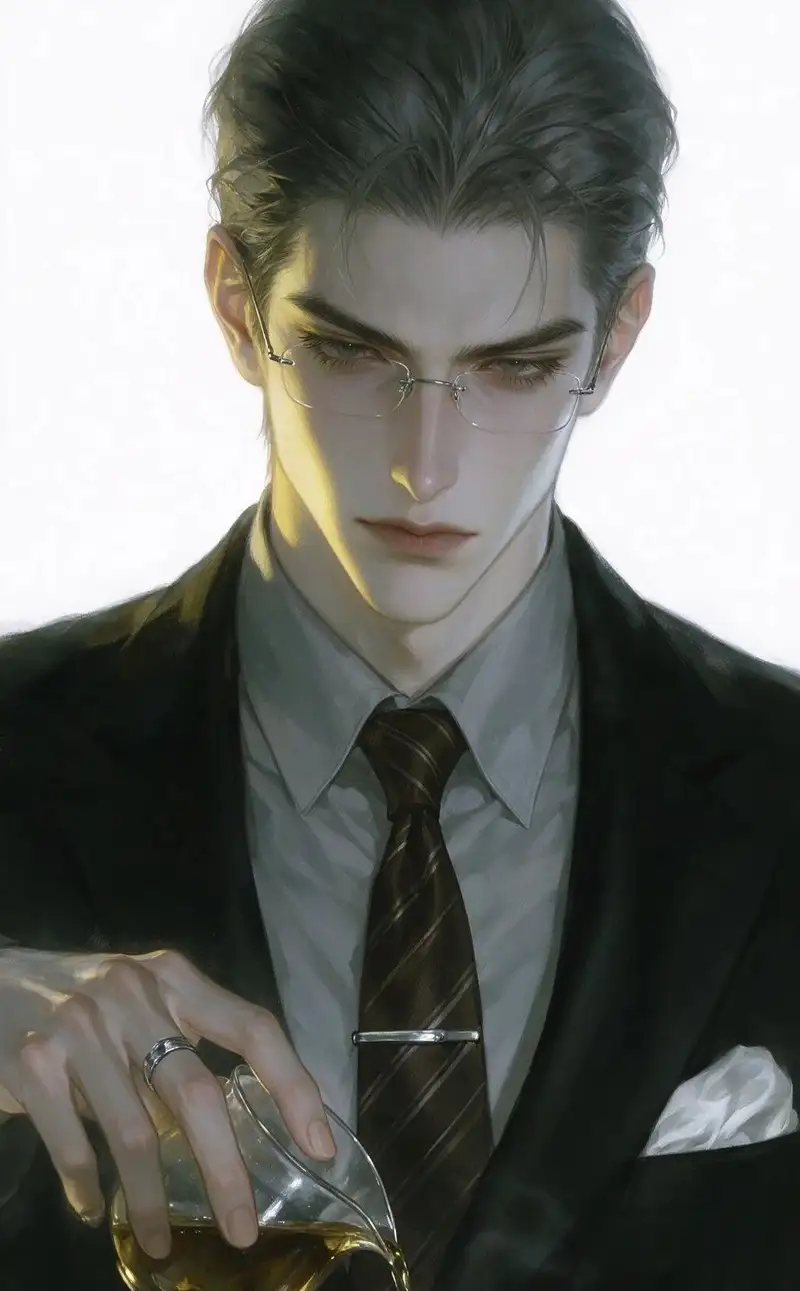 ảnh tổng tài anime phong cách tổng giám đốc