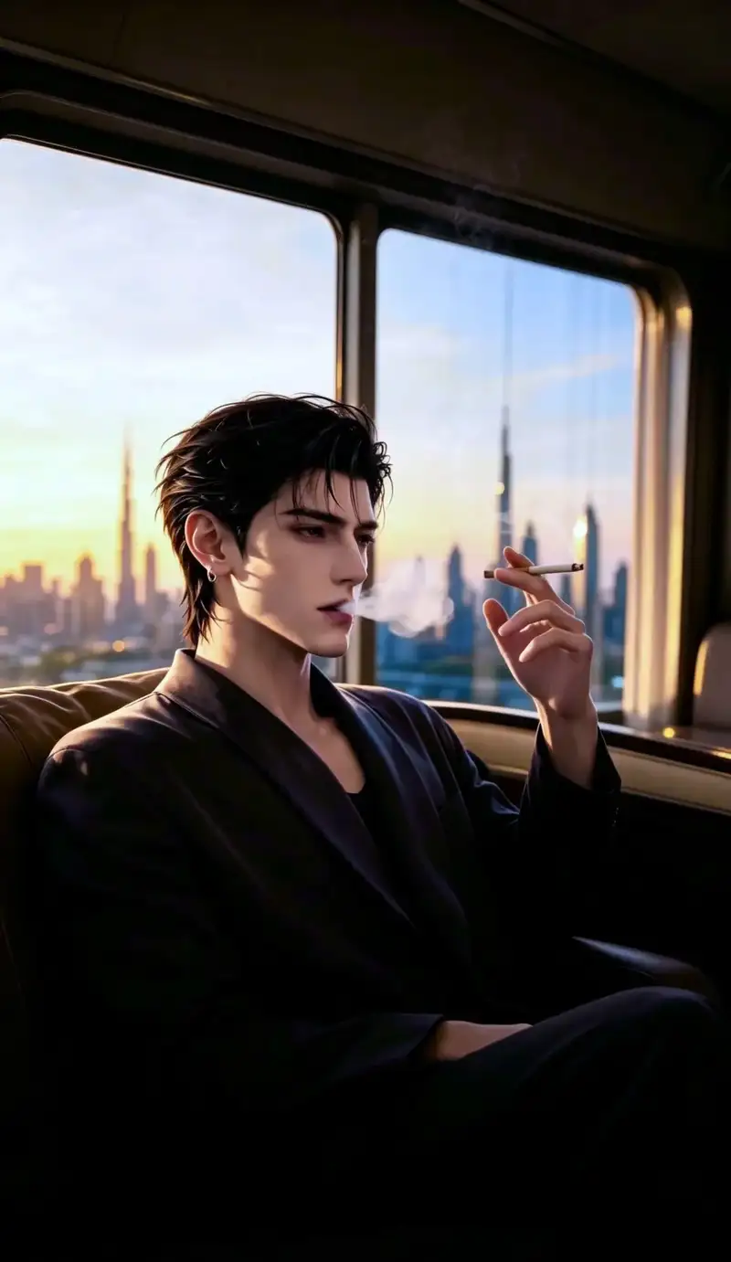 ảnh tổng tài anime phong độ
