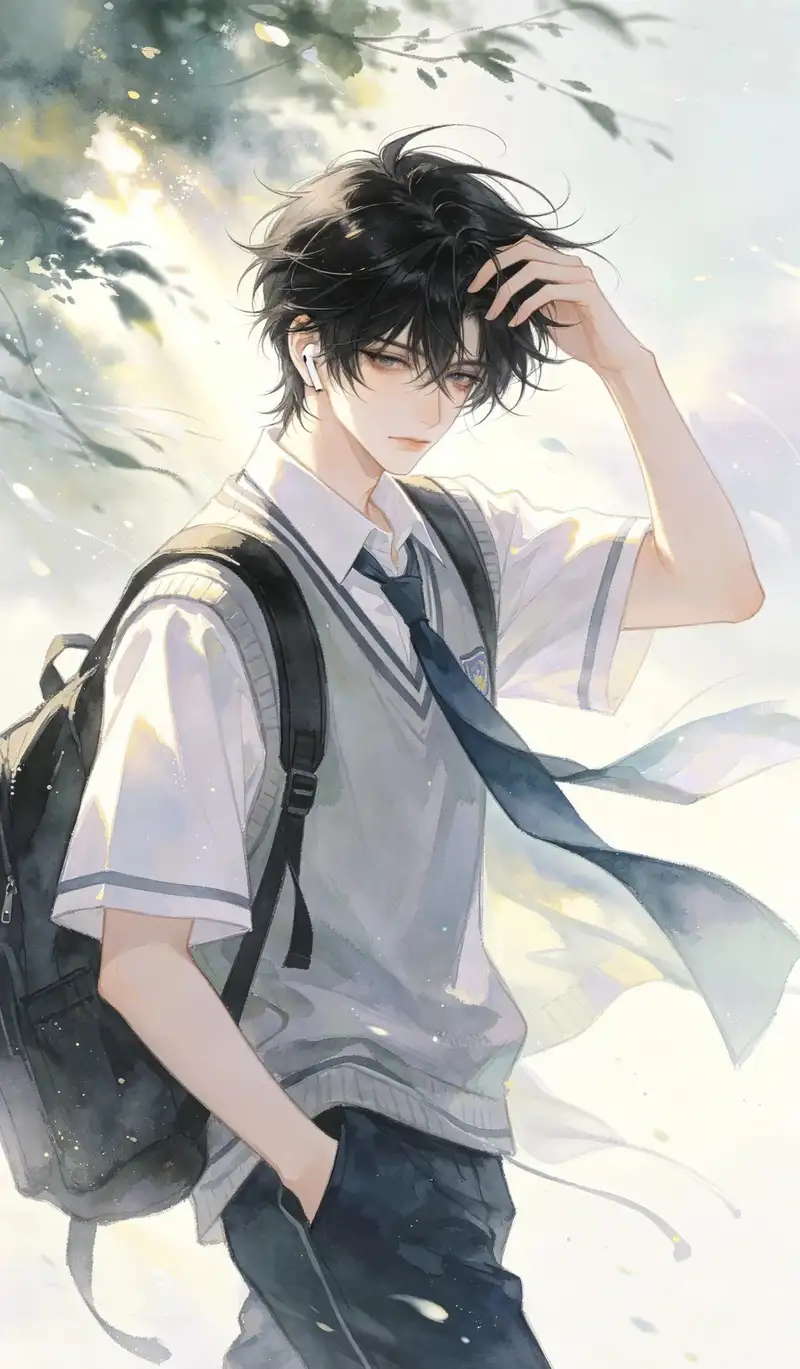 hình nền ảnh anime học đường chất lượng cao