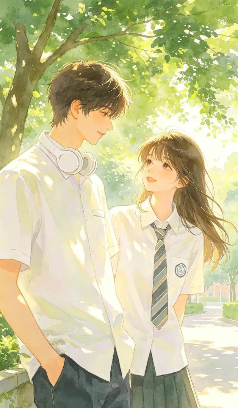 hình nền anime học đường dành cho máy tính
