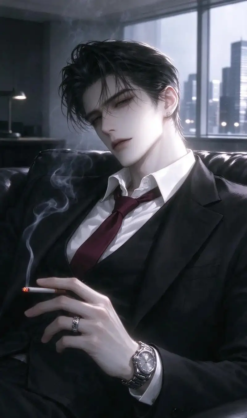vẻ đẹp lịch lãm của ảnh tổng tài anime